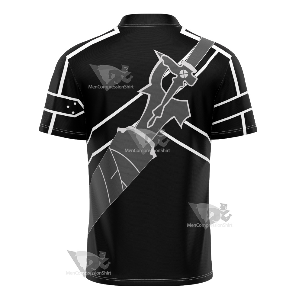 Sword Art Online Kirito Football Jersey