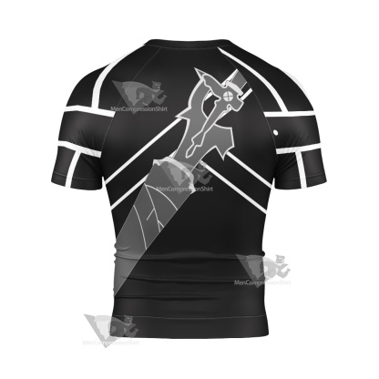 Sword Art Online Kirito Short Sleeve Compression Shirt