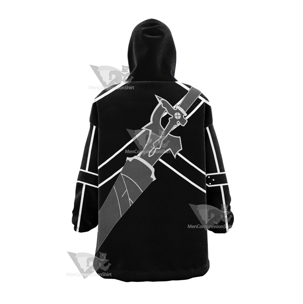 Sword Art Online Kirito Snug Oversized Blanket Hoodie