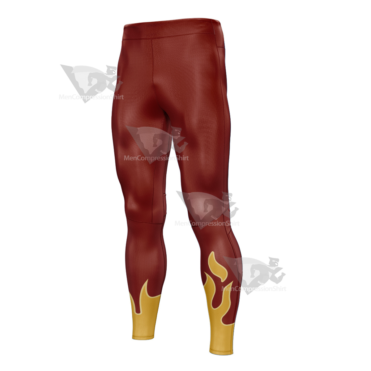 Sword Art Online Tsuboi Ryoutarou Red Mens Compression Legging MensCompressionShirt