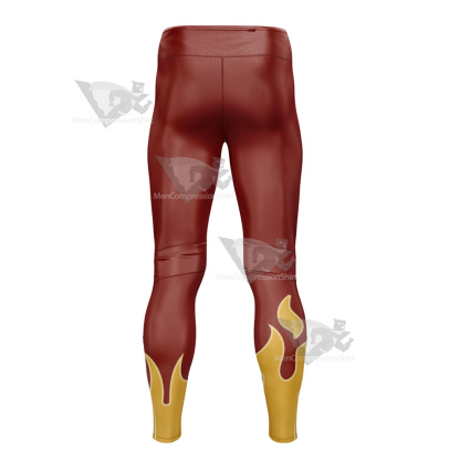 Sword Art Online Tsuboi Ryoutarou Red Mens Compression Legging