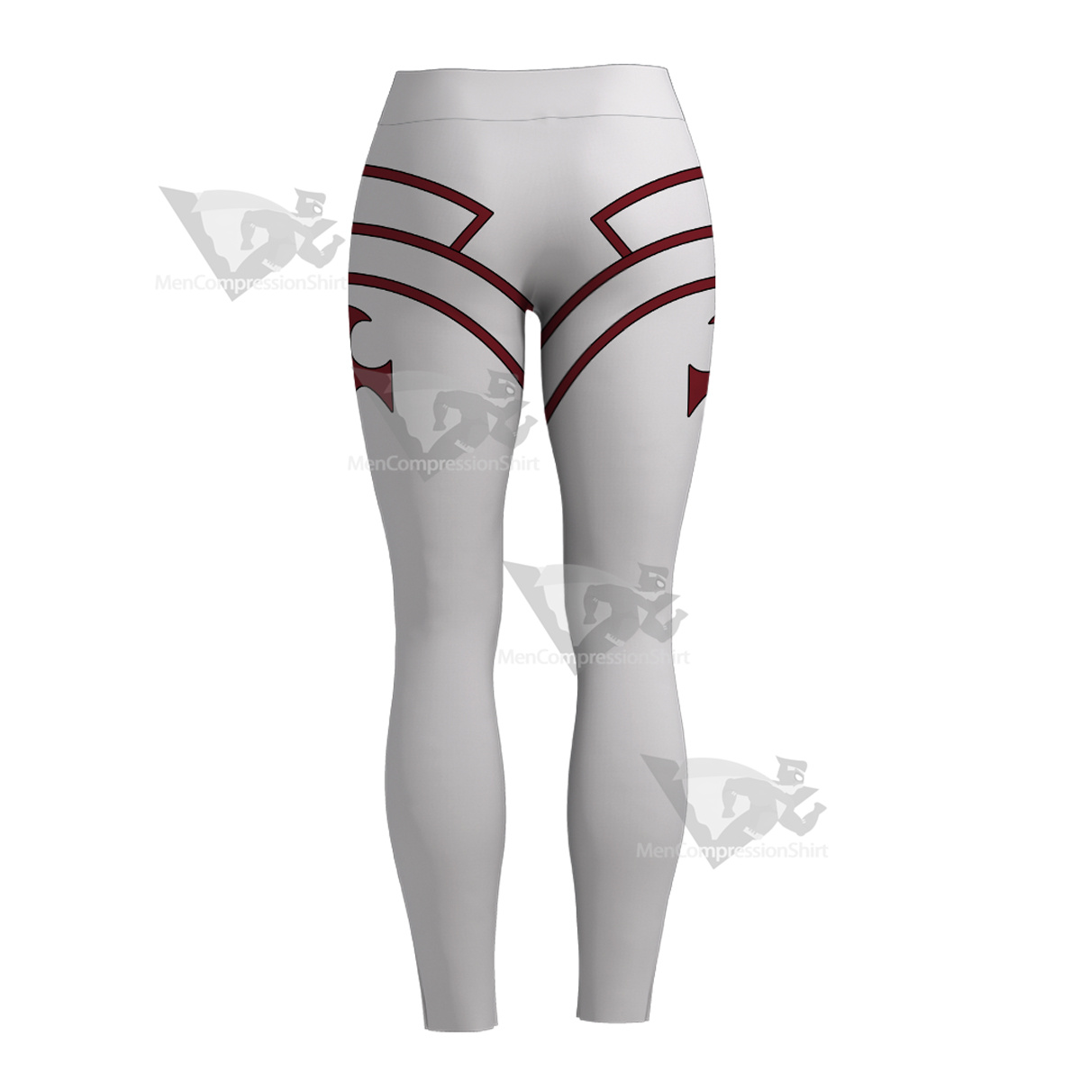 Sword Art Online Yuuki Asuna White Women Compression Legging