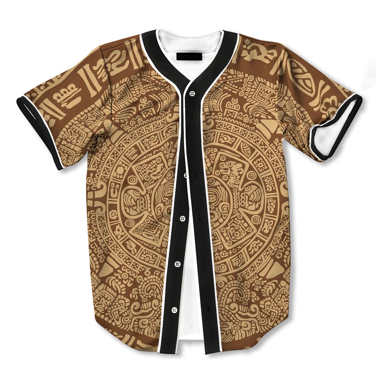 Symbol Mayan 3d Print Full Size Baseball Jerseys