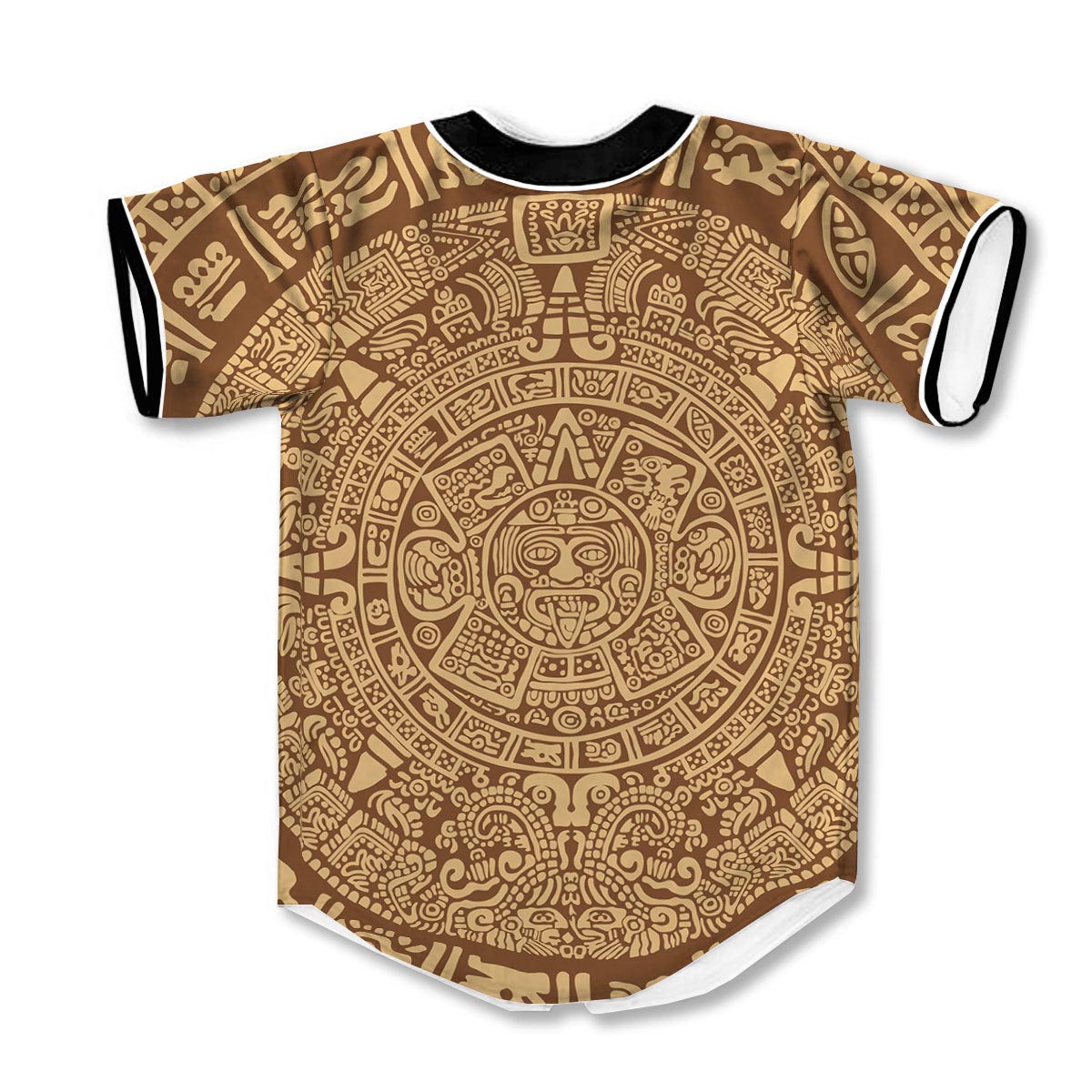 Symbol Mayan 3d Print Full Size Baseball Jerseys