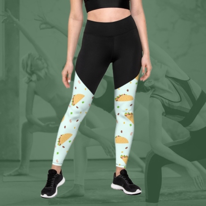 Tacos Women Compression Legging