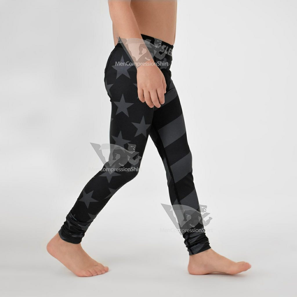 Tactical Kids Compression Tights Leggings