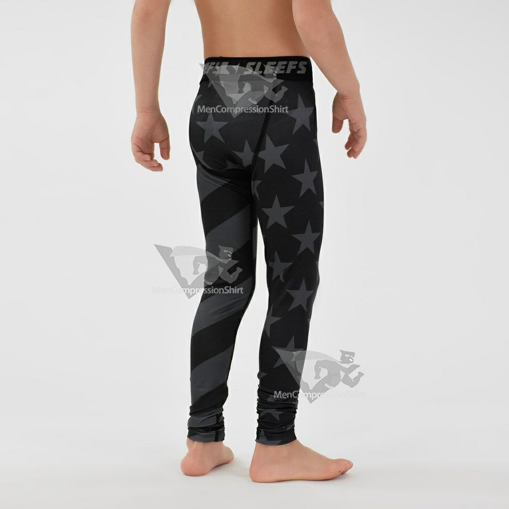 Tactical Kids Compression Tights Leggings