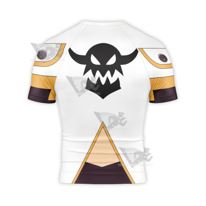 Tales Of Abyss Main Character Short Sleeve Compression Shirt