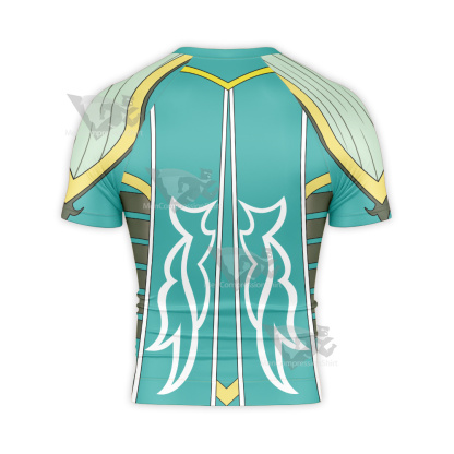 Tales Of Zestiria Juvenile Mikleo Short Sleeve Compression Shirt