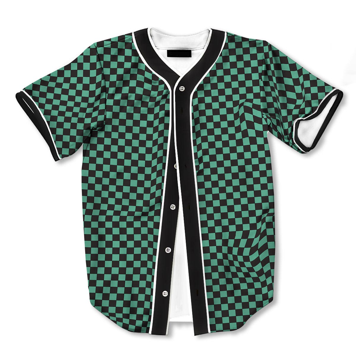 Tanjiro 3d Print Full Size Pattern Baseball Jerseys