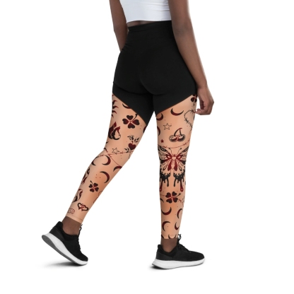 Tattoo Inspired Women Compression Legging