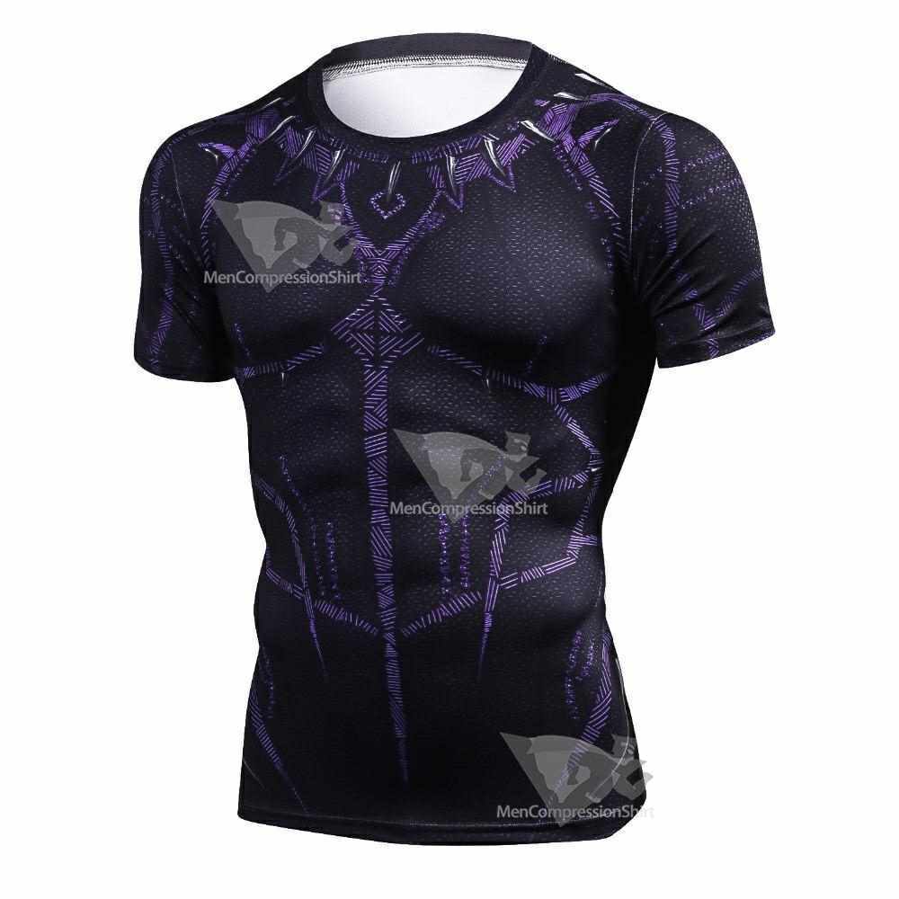 Tchalla Short Sleeve Compression Shirt For Men