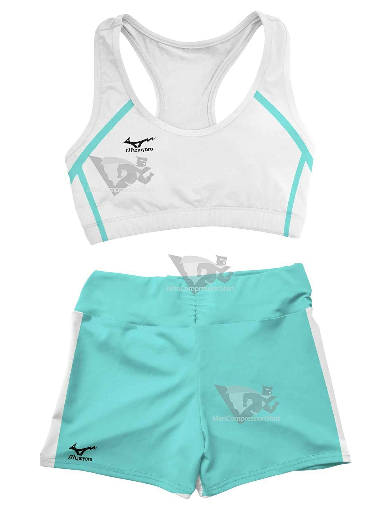 Team Aoba Johsai Women Compression Active Wear Set
