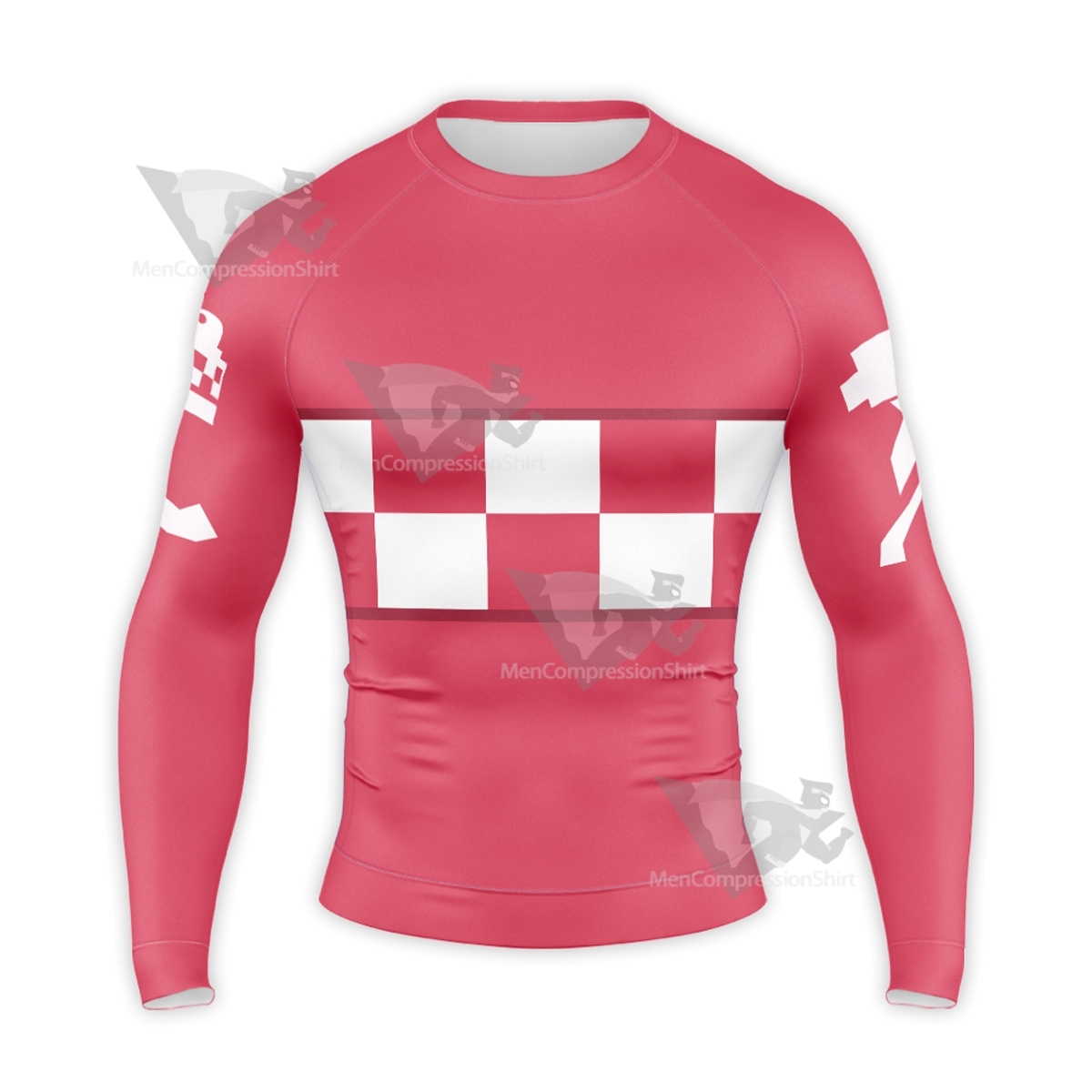 Team Fortress Sentry Chan Only Cloak Pink Long Sleeve Compression Shirt