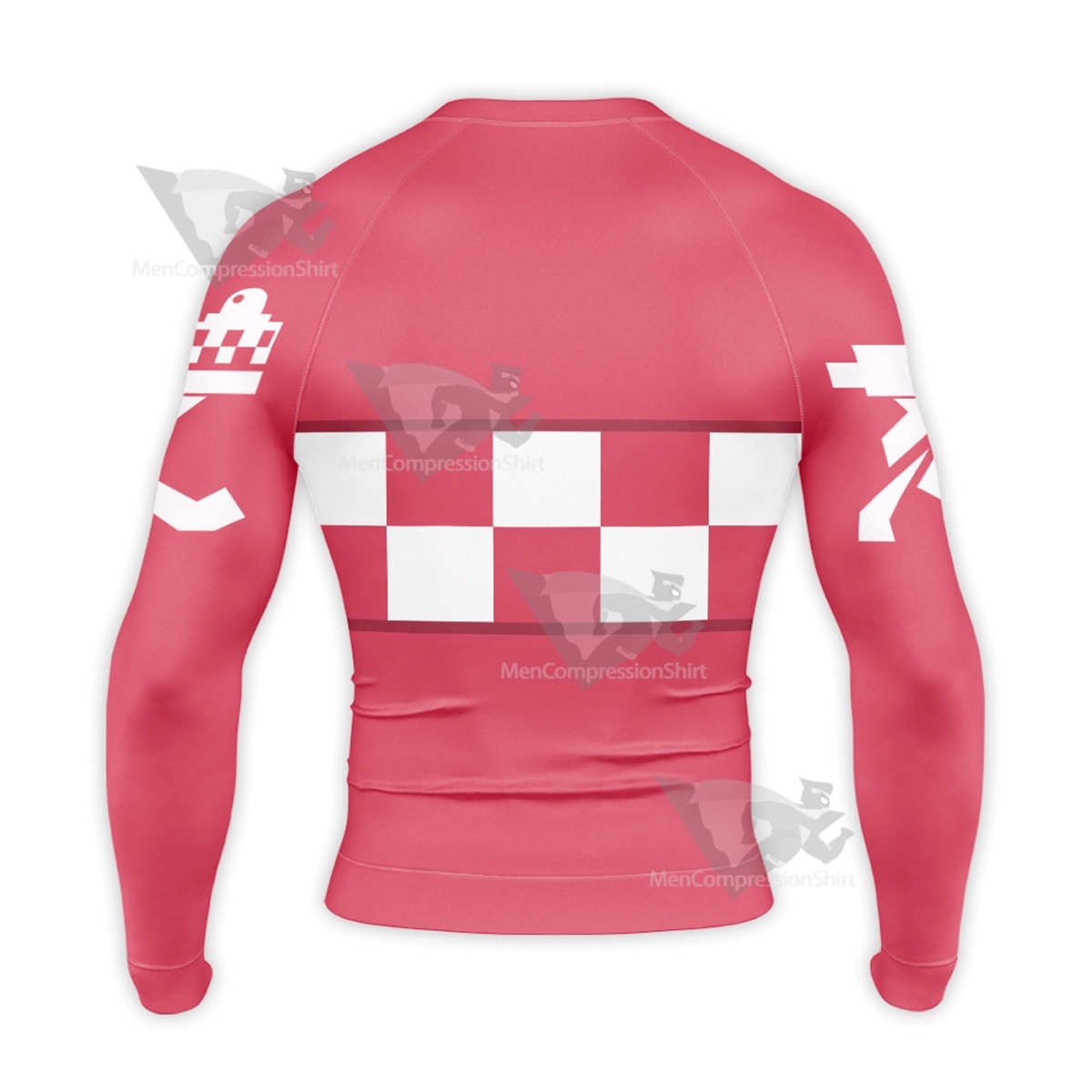 Team Fortress Sentry Chan Only Cloak Pink Long Sleeve Compression Shirt