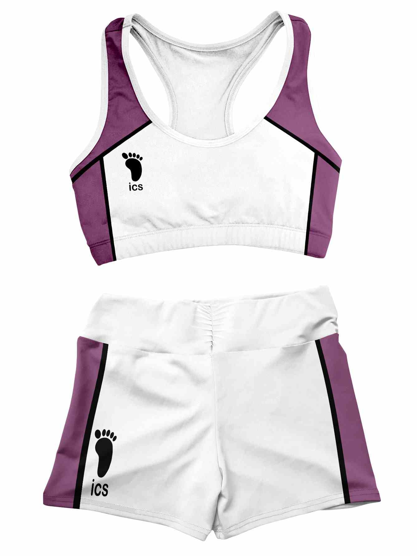 Team Shiratorizawa Women Compression Active Wear Set