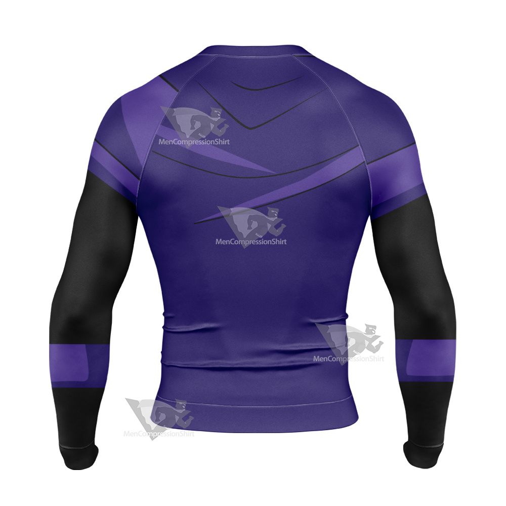 Teen Titans Raven Long Sleeve Compression Shirt