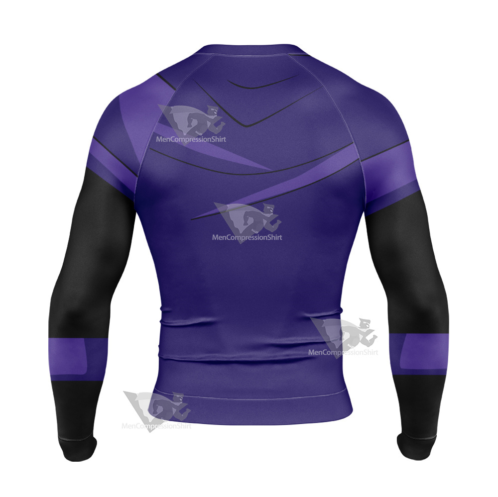 Teen Titans Raven Long Sleeve Compression Shirt
