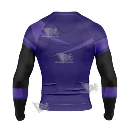 Teen Titans Raven Long Sleeve Compression Shirt