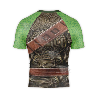 Teenage Mutant Ninja Turtles Raphael Short Sleeve Compression Shirt