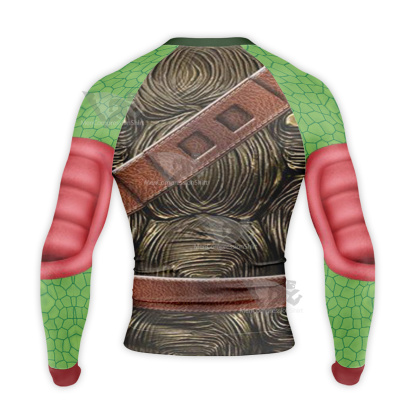 Teenage Mutant Ninja Turtles Raphael Long Sleeve Compression Shirt