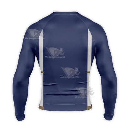 Tekken 2 King Blue Long Sleeve Compression Shirt