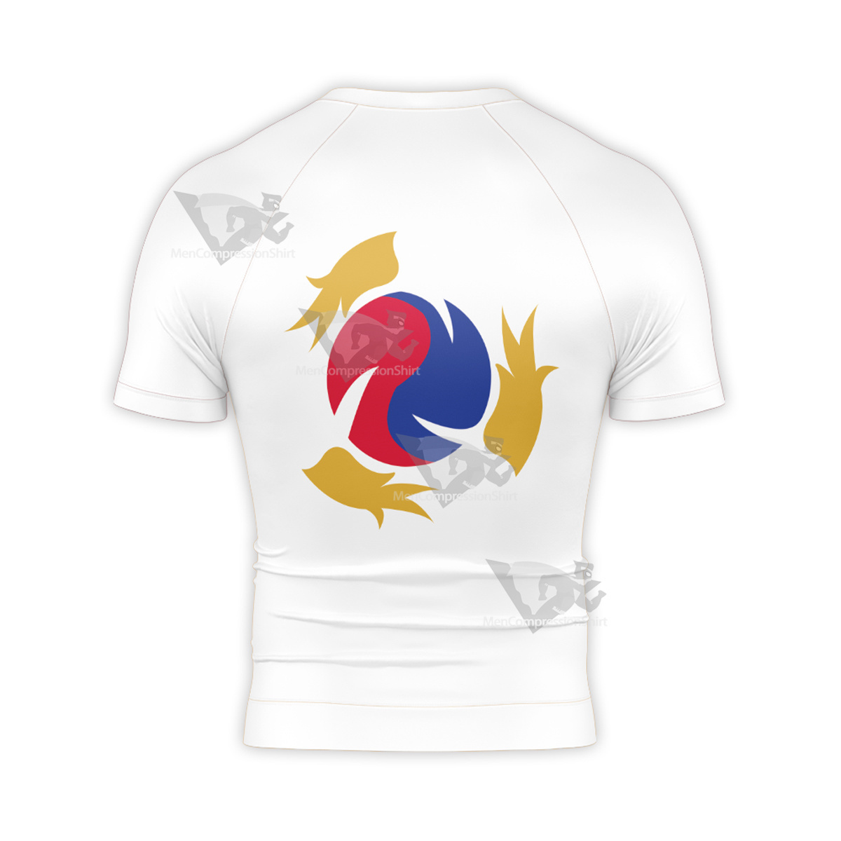 Tekken 4 Hwoarang Short Sleeve Compression Shirt