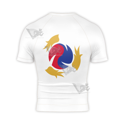 Tekken 4 Hwoarang Short Sleeve Compression Shirt