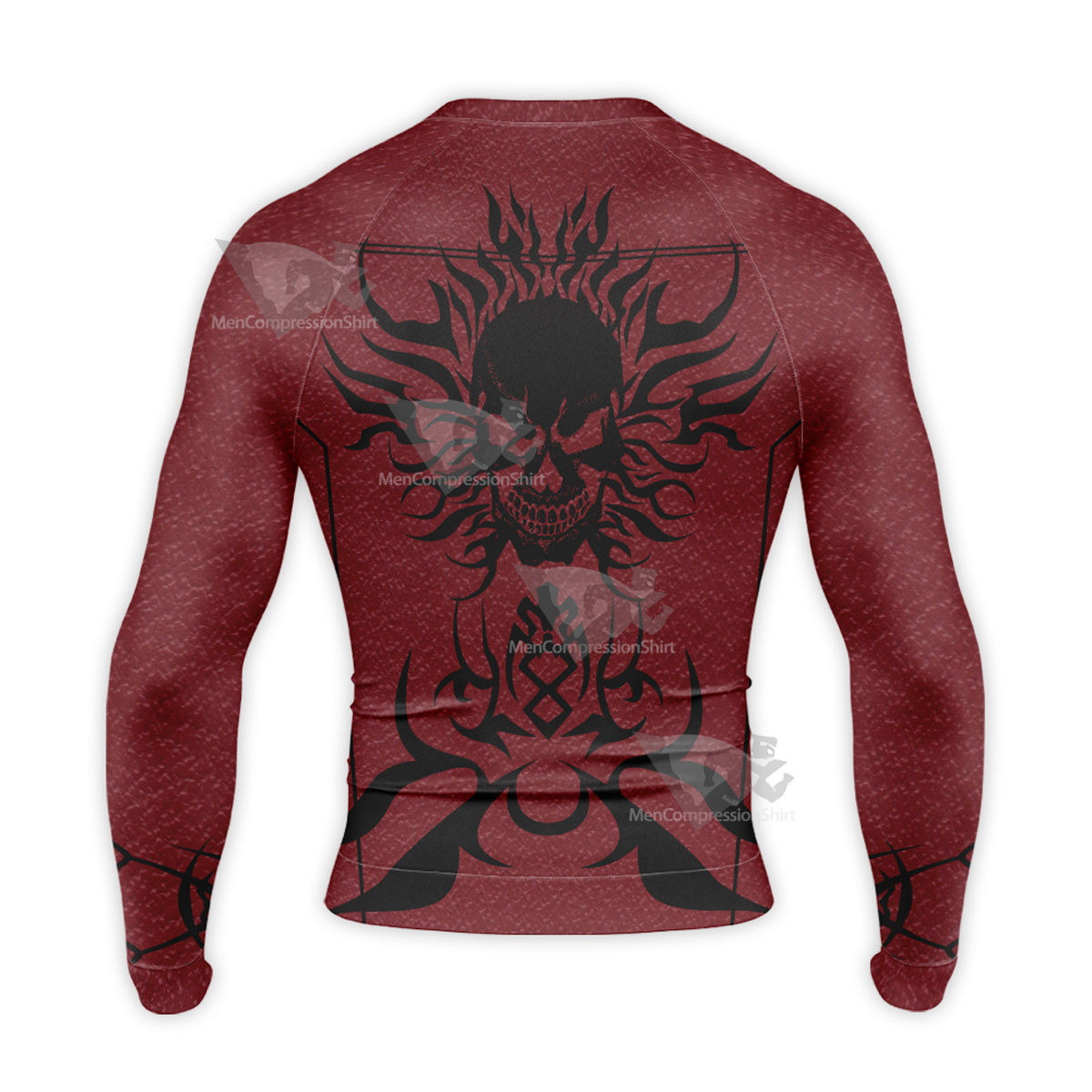 Tekken 7 Hwoarang Red Coat Long Sleeve Compression Shirt