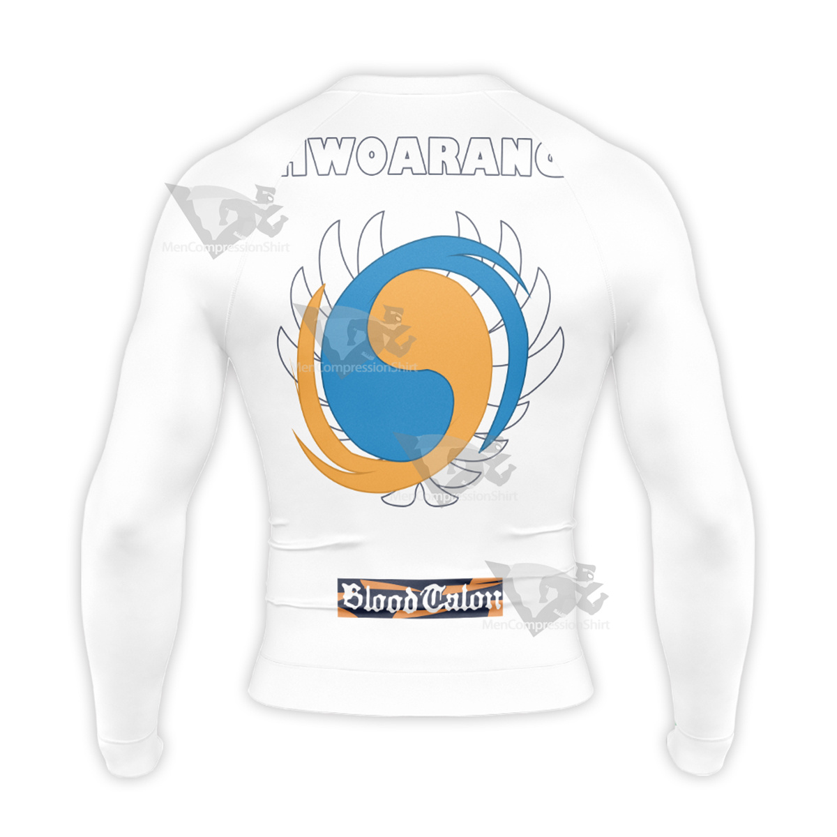 Tekken 8 Hwoarang Kimono Long Sleeve Compression Shirt