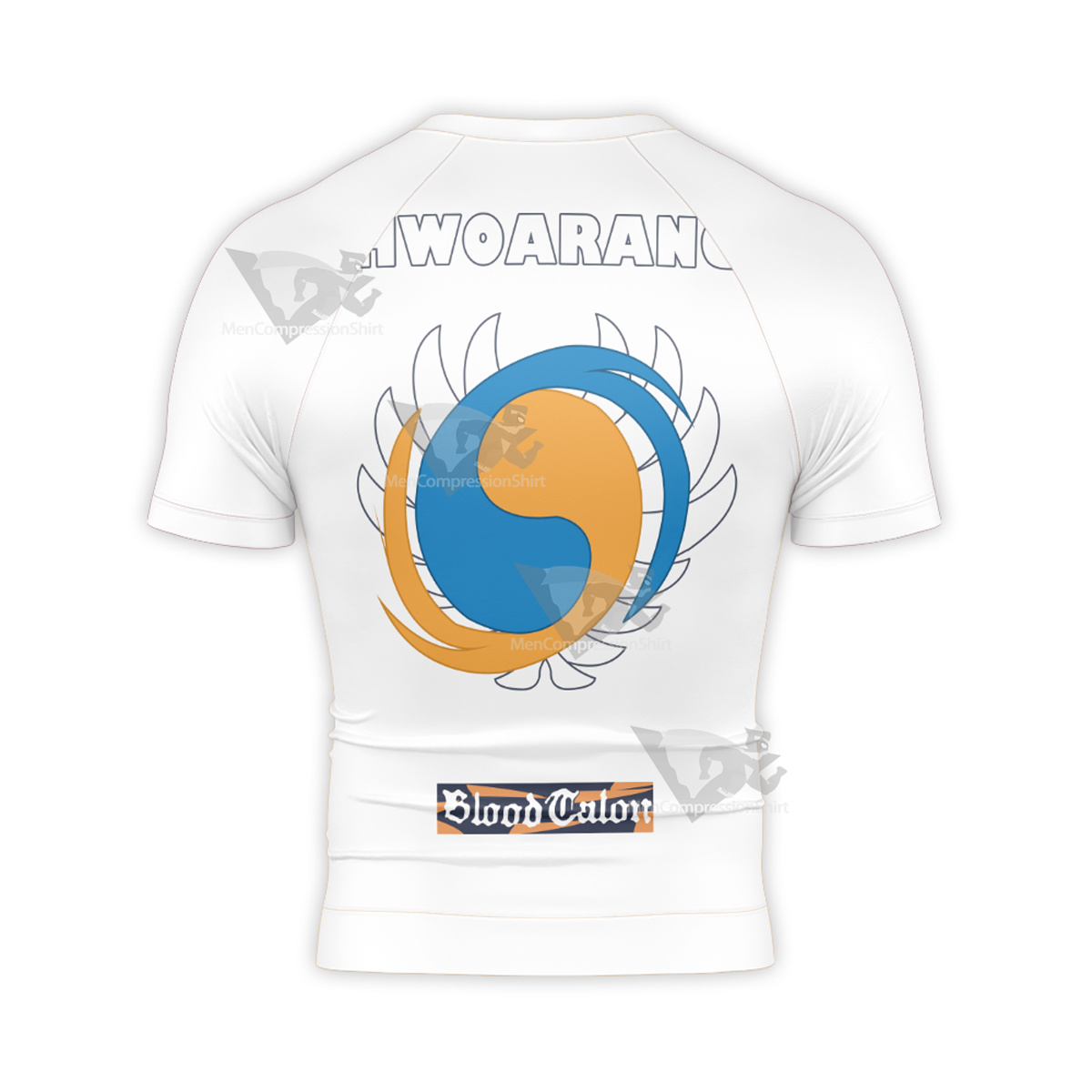 Tekken 8 Hwoarang Kimono Short Sleeve Compression Shirt