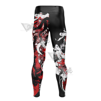 Tekken 8 Jin Kazama 1 Wing Mens Compression Legging
