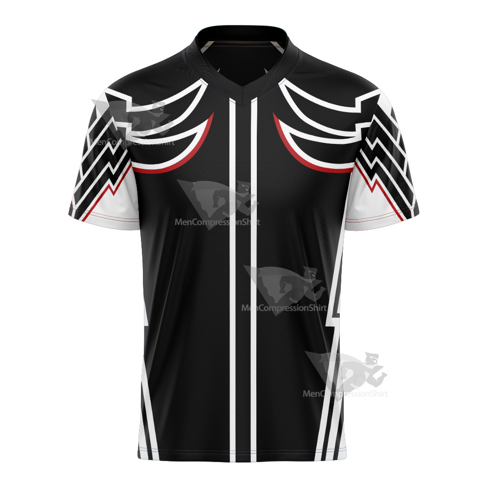 Tekken 8 Jin Kazama Football Jersey – MensCompressionShirt