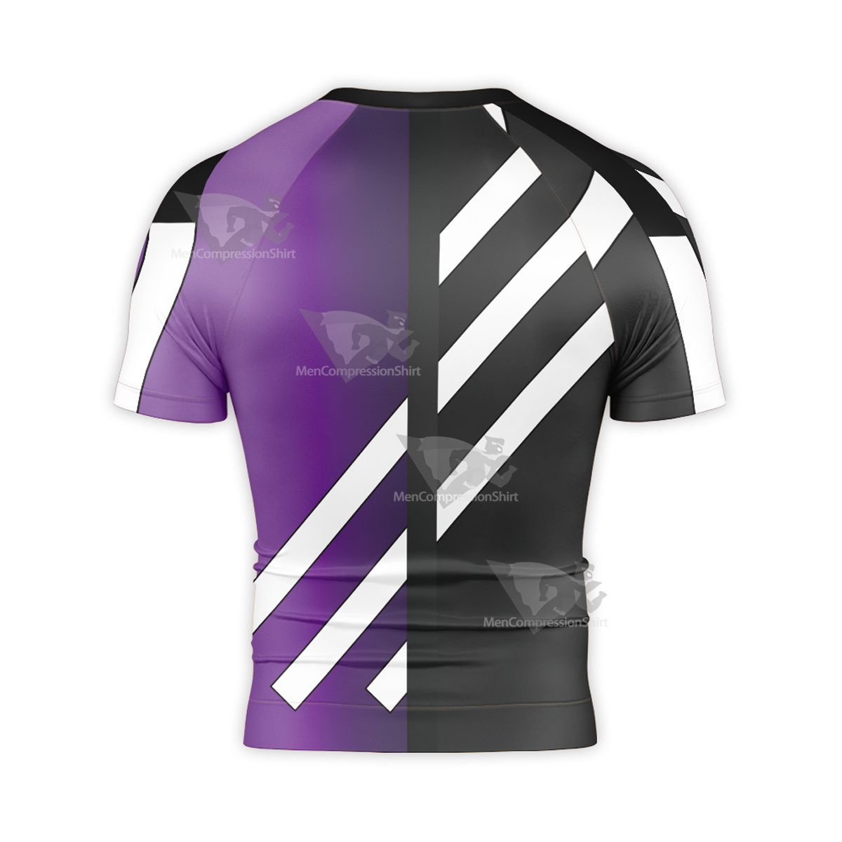 Tekken 8 Reina Purple Coat Short Sleeve Compression Shirt