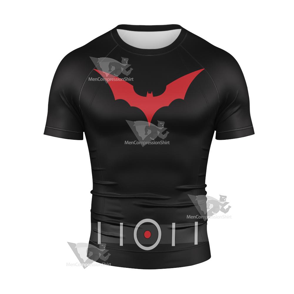 Dc Terry Mcginnis Red Cosplay Short Sleeve Compression Shirt