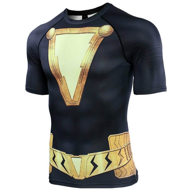 Teth-Adam Short Sleeve Compression Shirt