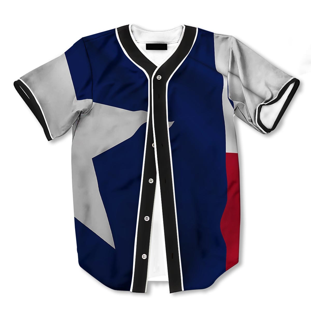 Texas Flag 3d Print Full Size Baseball Jerseys