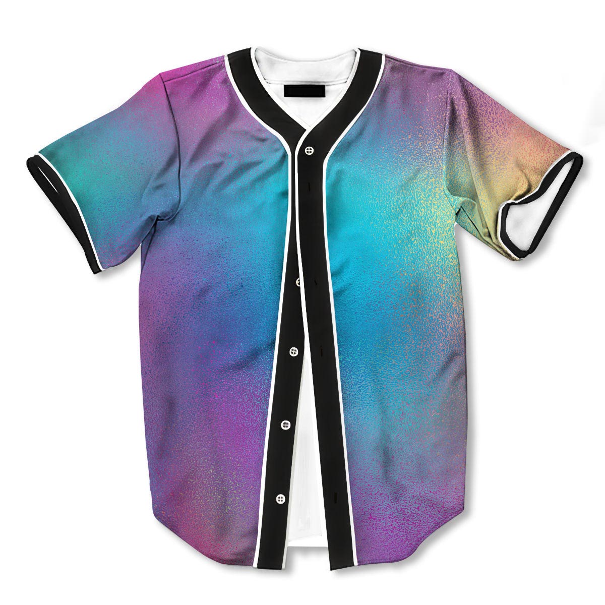 Texture Holographic 3d Print Full Size Baseball Jerseys
