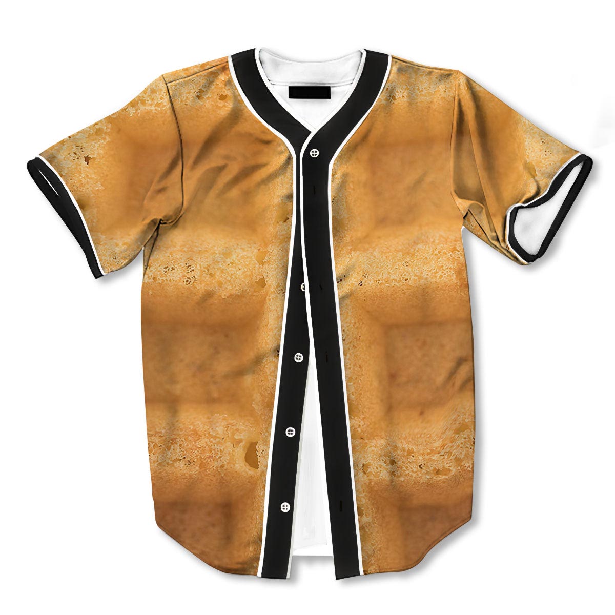 Texture Waffle 3d Print Full Size Baseball Jerseys