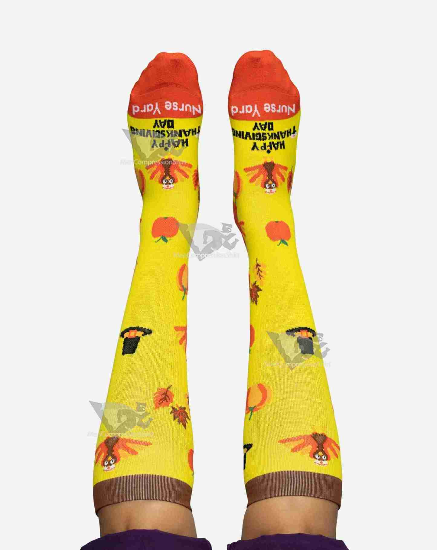 Thanksgiving Compression Socks