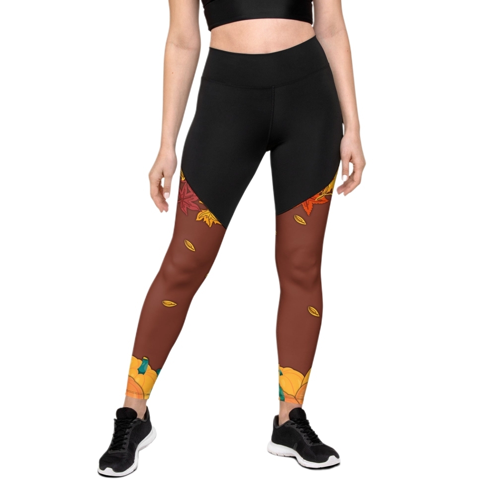 Thanksgiving Vibes Women Compression Legging