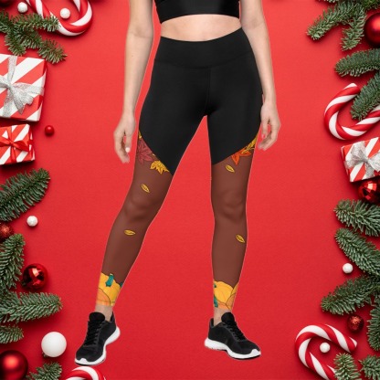 Thanksgiving Vibes Women Compression Legging