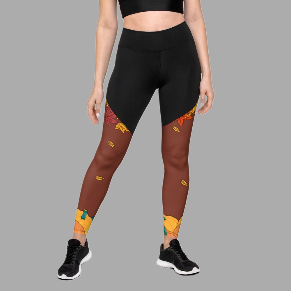 Thanksgiving Vibes Women Compression Legging