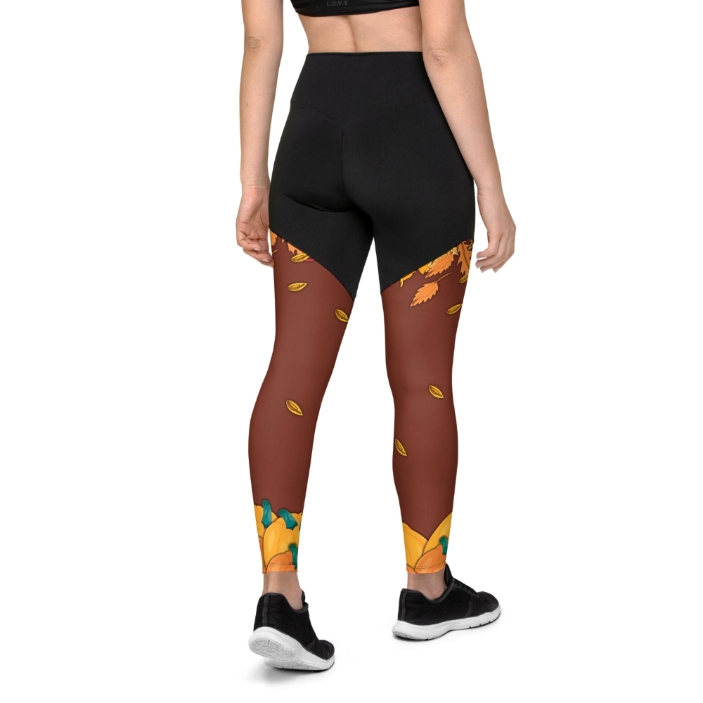 Thanksgiving Vibes Women Compression Legging