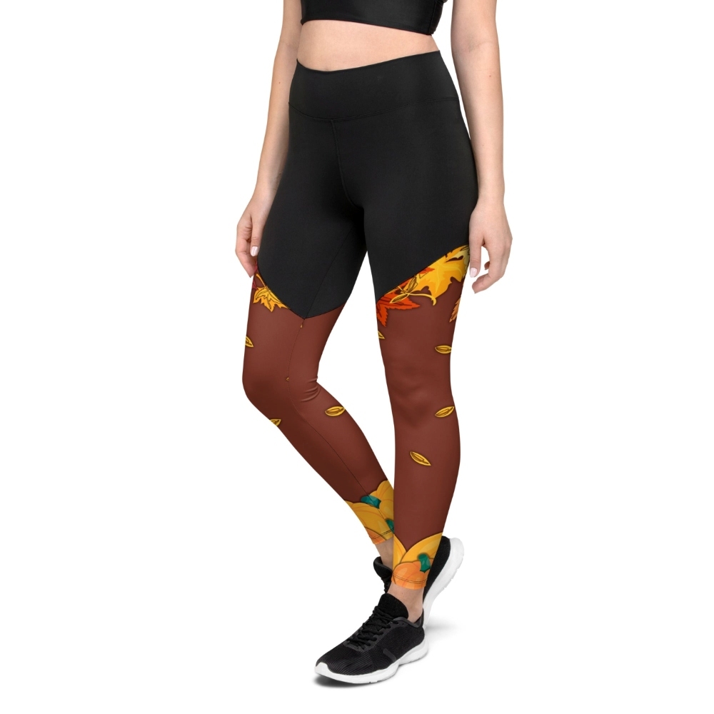 Thanksgiving Vibes Women Compression Legging