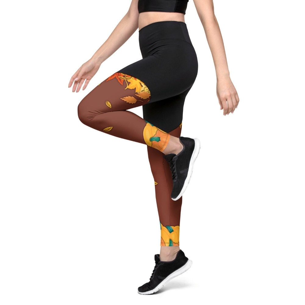Thanksgiving Vibes Women Compression Legging