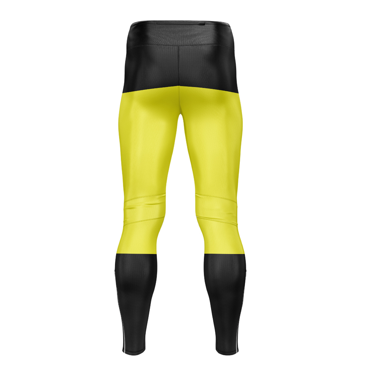 The Black Bee Yellowjacket Super Hero Men Compression Legging