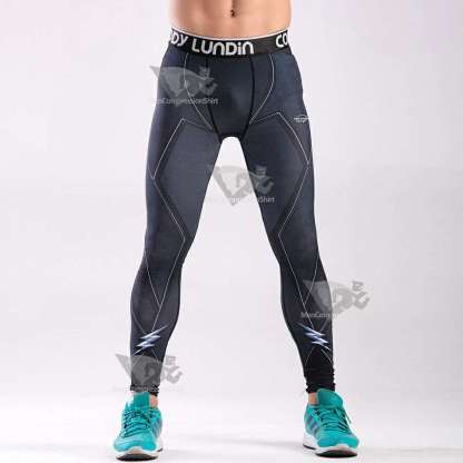 The Black Flash men Compression Shirt Set