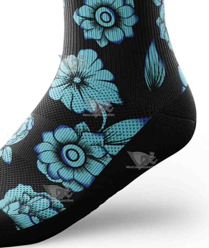 The Blues Knee High Compression Socks