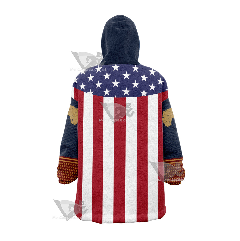 The Boys Homelander Cosplay Snug Oversized Blanket Hoodie